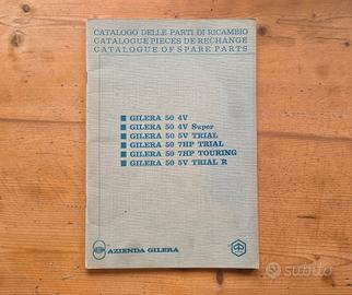 catalogo parti ricambio Gilera 1972
