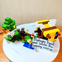 🔥LEGO Minecraft, The Bee Cottage, Maksym Trach!💪