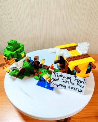 🔥LEGO Minecraft, The Bee Cottage, Maksym Trach!💪