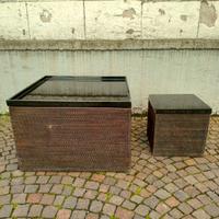 Coppia tavolini Armani Casa