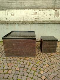 Coppia tavolini Armani Casa