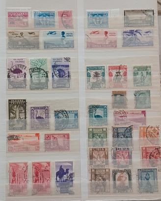 lotto francobolli colonie italiane 