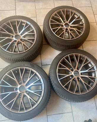 4 CERCHI  17 MAK MUNCHEN + GOMME ESTIVE P7 225/45