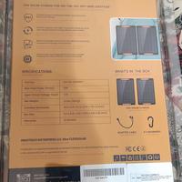 Pannello solare Flexsolar nuovo usb 12 w