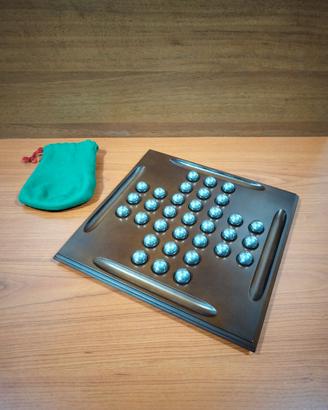 Set Gioco 2-in-1 Vintage: Solitario + Dama