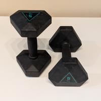 Coppia Manubri Pesi Palestra 5 kg