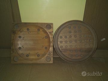 Gioco dama cinese con bilie.