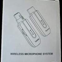 adattatore trasmettitore wireless per microfono 