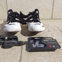 Pedali Look e scarpe Northwave