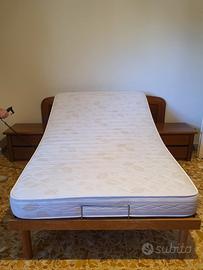 Letto ortopedico 1e1/2 piazza con materasso