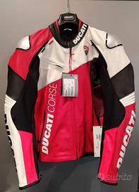 Giacca Ducati Corse in pelle tg.52 NUOVA