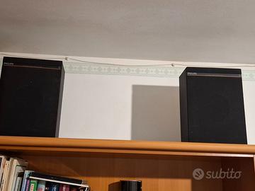 Coppia Diffusori/Casse Acustiche Philips Vintage
