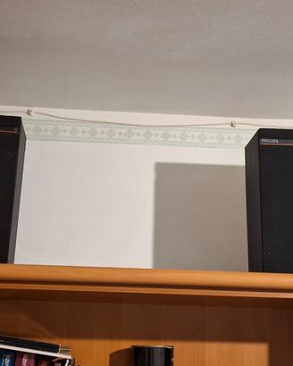 Coppia Diffusori/Casse Acustiche Philips Vintage