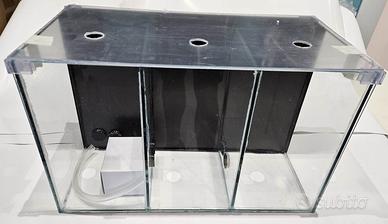 Bettiera a 3 posti con vano filtro e pompa