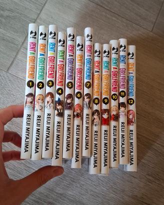 manga Rent a Girlfriend sequenza 1-12