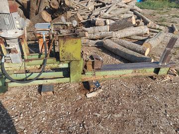 spaccalegna orizzontale trifase