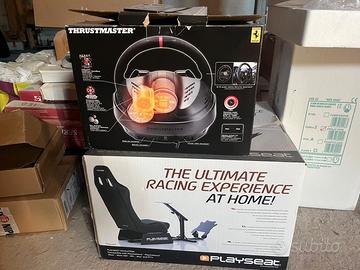 Postazione SimRacing: Thrustmaster T300 Ferrari