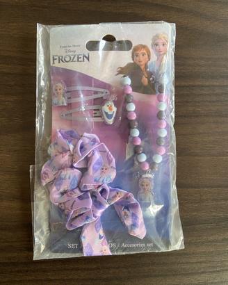 Set accessori per capelli e collana Disney Frozen
