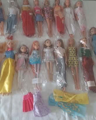 n.17  bamboline tipo barbie