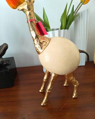 Scultura design giraffa