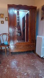 Armadio antico legno d castagno