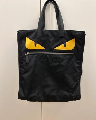 Borsa tote fendi monster