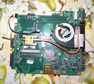 lotto di ricambi per notebook