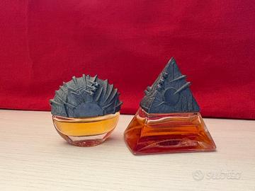 Set profumo mignon con tappo Arnaldo Pomodoro