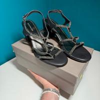 Sandali Donna Apepazza Tacco 6/7 cm - Nero - Tg 41
