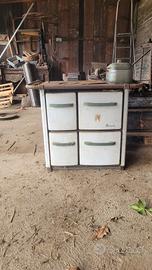cucina a legna economica vintage