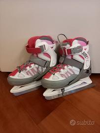 Pattini ghiaccio Oxelo FIT5 (di Decathlon) m.32-35