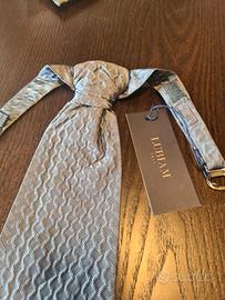 cravatta cerimonia nuova Lubiam 1911 grigio chiaro