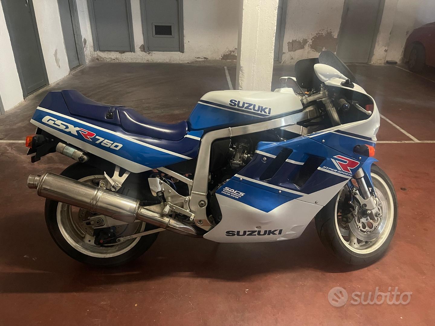 Gsx R750 Suzuki Gsx 750 R 1990 Usata Suzuki Gsxr600 Suzuki Gsx R