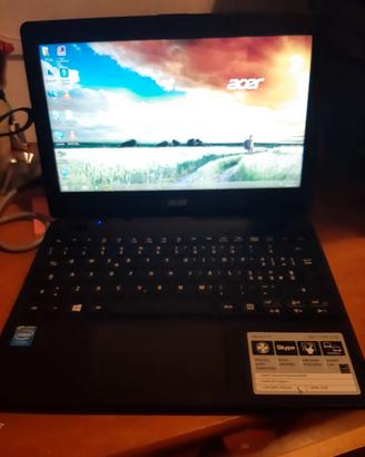 Notebook sottilissimo acer E11