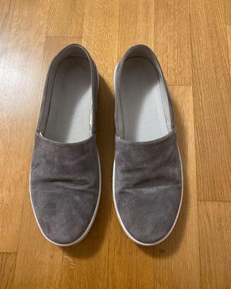 Mocassini Giorgio Armani Camoscio Grigio tg 44