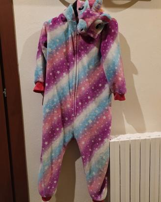 Costume/pigiama unicorno 