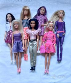Lotto 7 Barbie Fashionistas/ Skipper