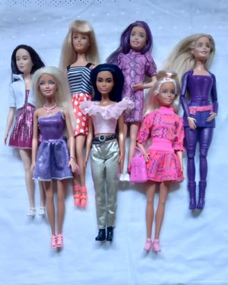 Lotto 7 Barbie Fashionistas/ Skipper