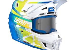LEATT CASCO KIT MOTO 7.5 - V26 | Blu casco off roa