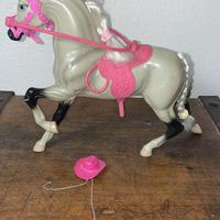 Cavallo pony grigio di Barbie - Mattel anni 90