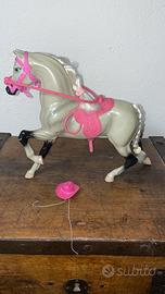 Cavallo pony grigio di Barbie - Mattel anni 90
