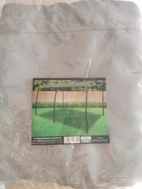 Gazebo con struttura in acciaio  L3 × P 4 m