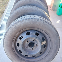 Cerchi in Ferro 15 con termiche a fine utilizzo