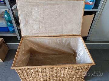 baule in rattan 