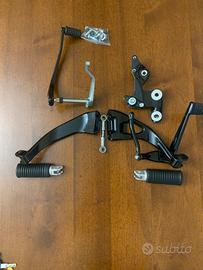 Pedaliera pedane centrale Harley Davidson softail