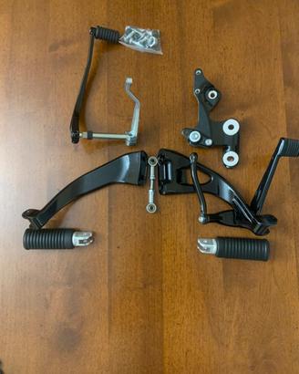 Pedaliera pedane centrale Harley Davidson softail