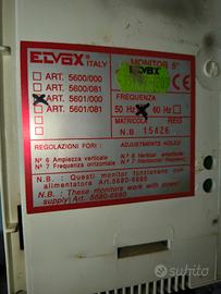 videocitofono Elvox 5601/000 con staffa 1/550
