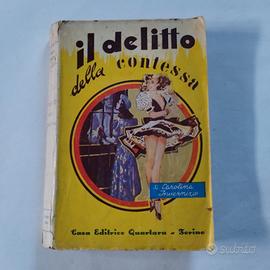 giallo 1954"Il delitto della contessa"C.Invernizio