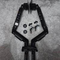 Ergosolid Supporto da scrivania per 2 monitor 