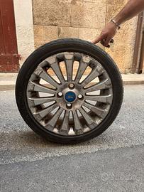 4 CERCHI IN LEGA 16" FORD ORIGINALI 